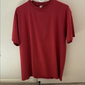 GAP Men's Short Sleeve Red Tee- Size Small